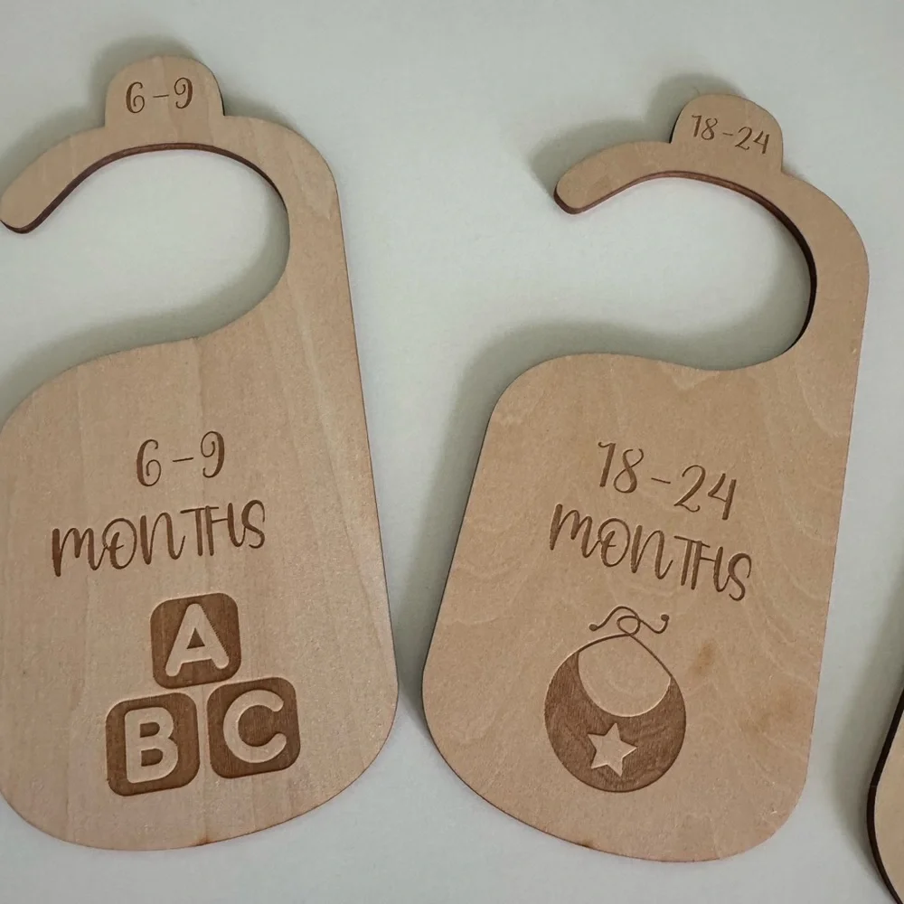 Wooden Baby Closet Dividers
